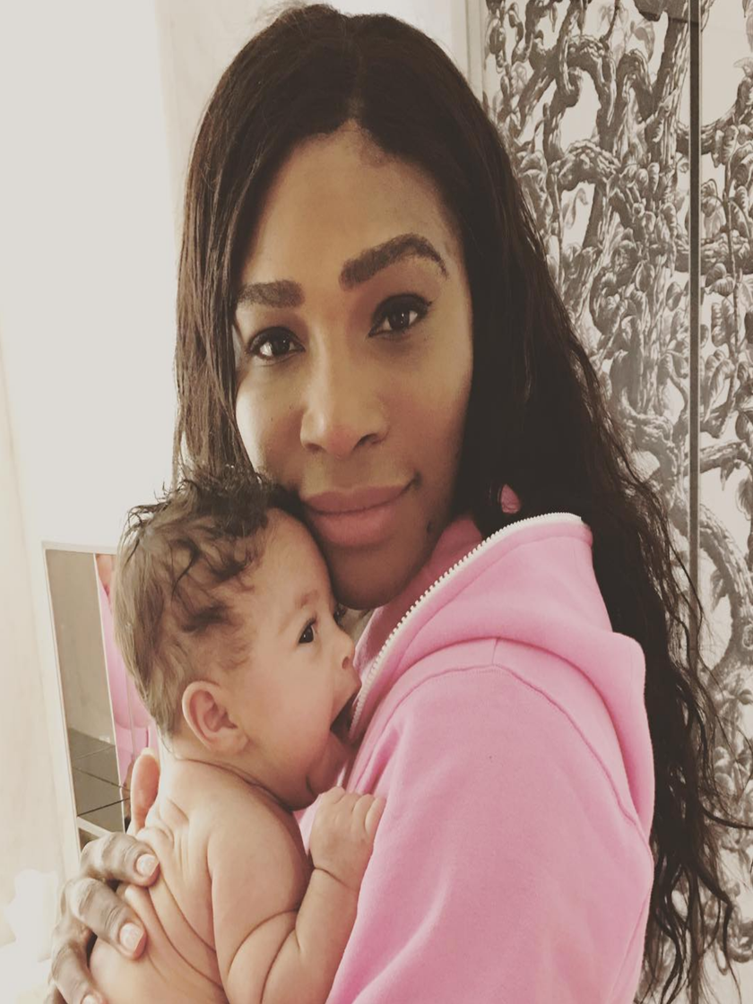 Serena Williams Baby Alexis Olympia Photos Essence